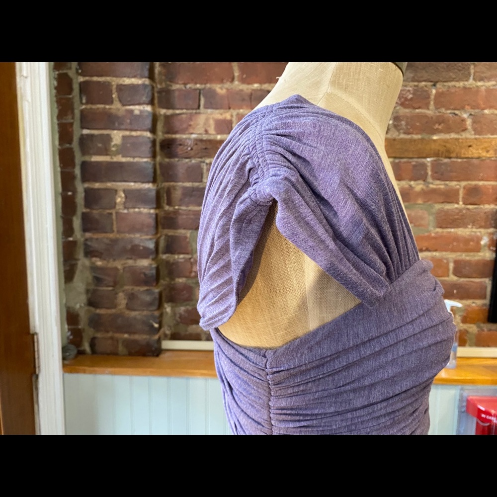 Tracy Reese heather lavender jersey dress